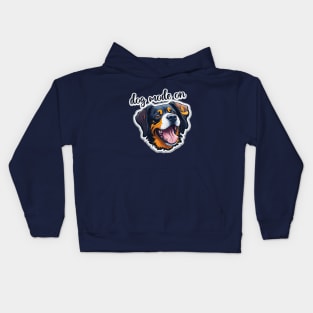 dog mode on Kids Hoodie